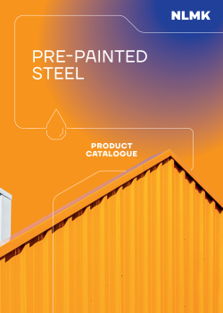 Pre-Painted Steel. Product catalogue